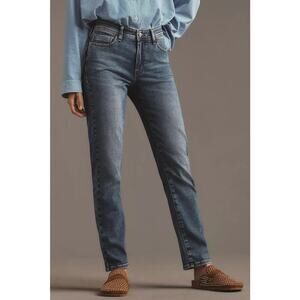 Anthropologie Pilcro The Slim Boyfriend Mid Rise jeans Size 31 Petite Relaxed